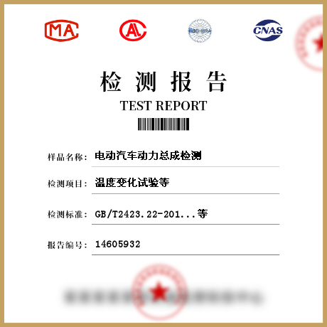 電動汽車動力總成檢測